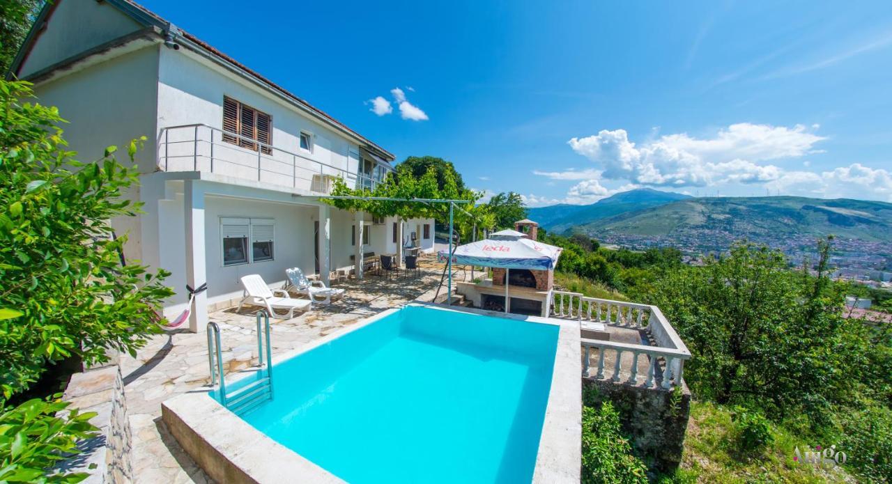 Perfect View Of Mostar - With Swimming Pool Buitenkant foto