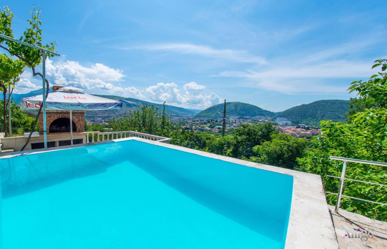 Perfect View Of Mostar - With Swimming Pool Buitenkant foto
