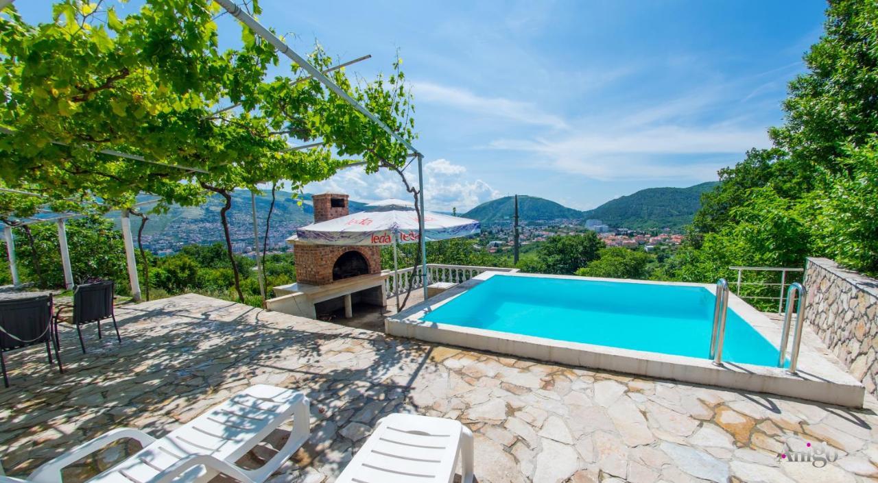 Perfect View Of Mostar - With Swimming Pool Buitenkant foto