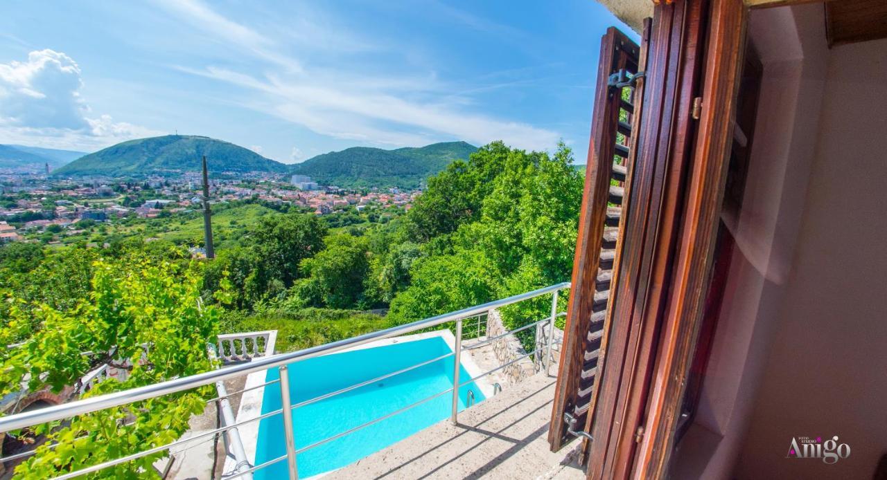 Perfect View Of Mostar - With Swimming Pool Buitenkant foto