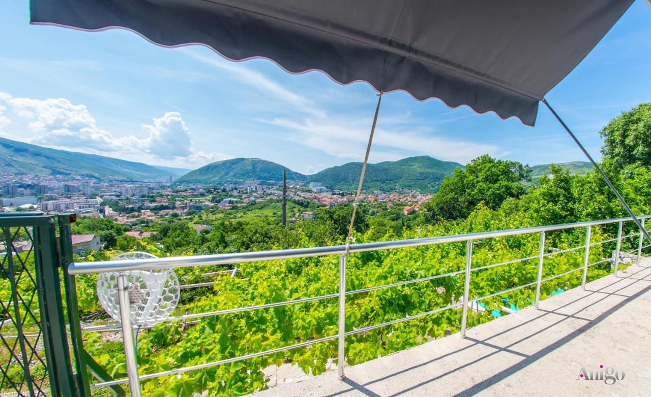 Perfect View Of Mostar - With Swimming Pool Buitenkant foto